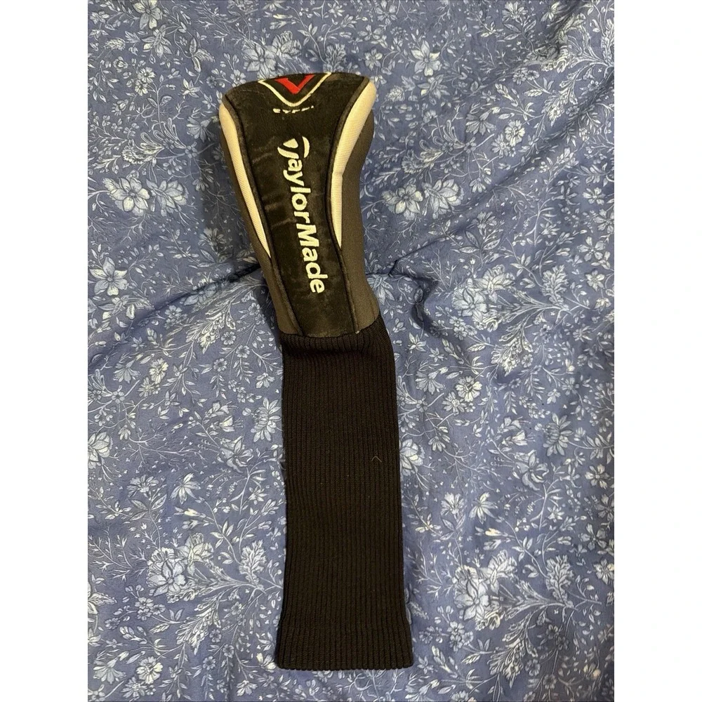 Taylormade Steel V Head Cover Headcover V With Tassle Tag